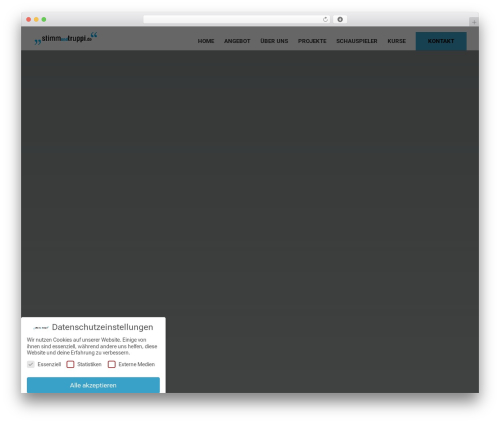 Divi WordPress theme - stimmundtruppi.de