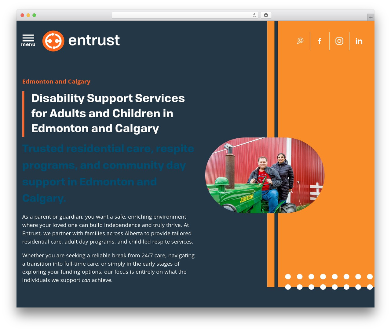 Entrust Disability Services theme WordPress - entrustdisabilityservices.ca Entrust Disability Services theme WordPress - entrustdisabilityservices.ca