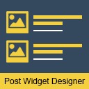 Recent Posts Widget Designer free WordPress plugin by WP Online Support