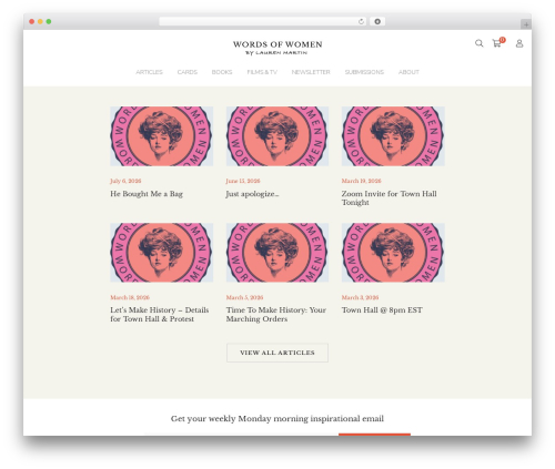 Content_timeline WordPress plugin - wordsofwomen.co