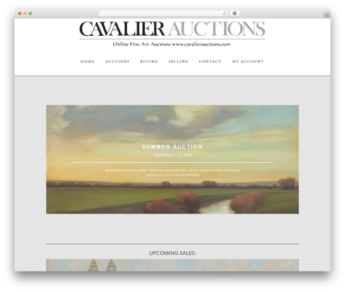Musea shows WordPress plugin - cavalierauctions.com