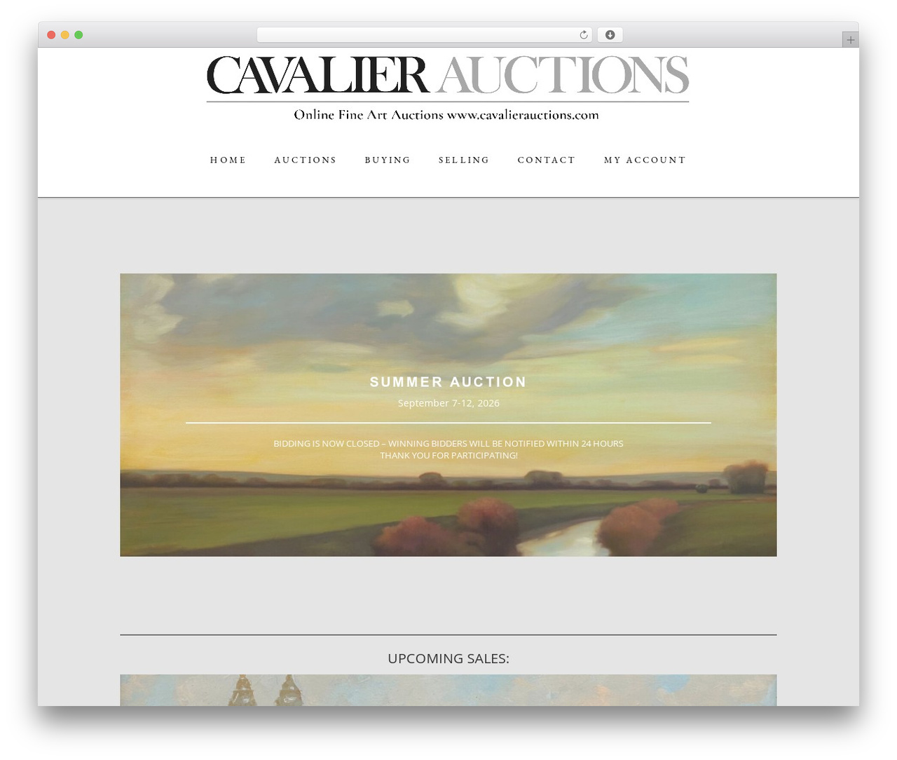 Musea WordPress theme - cavalierauctions.com Musea WordPress theme - cavalierauctions.com