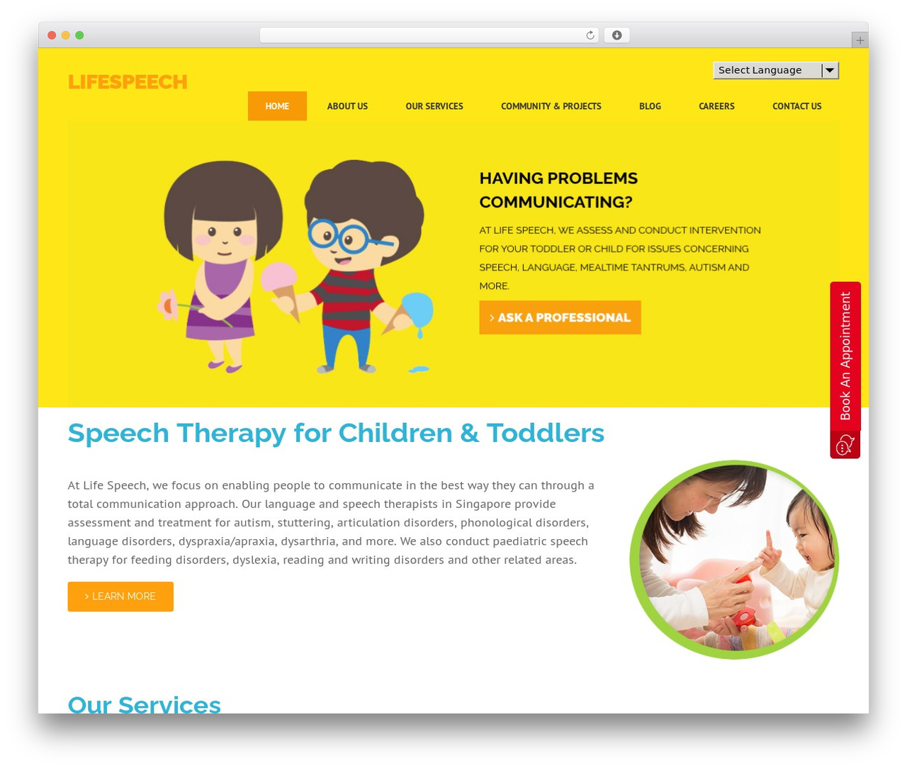 Theme WordPress Prototype - lifespeech.org Theme WordPress Prototype - lifespeech.org