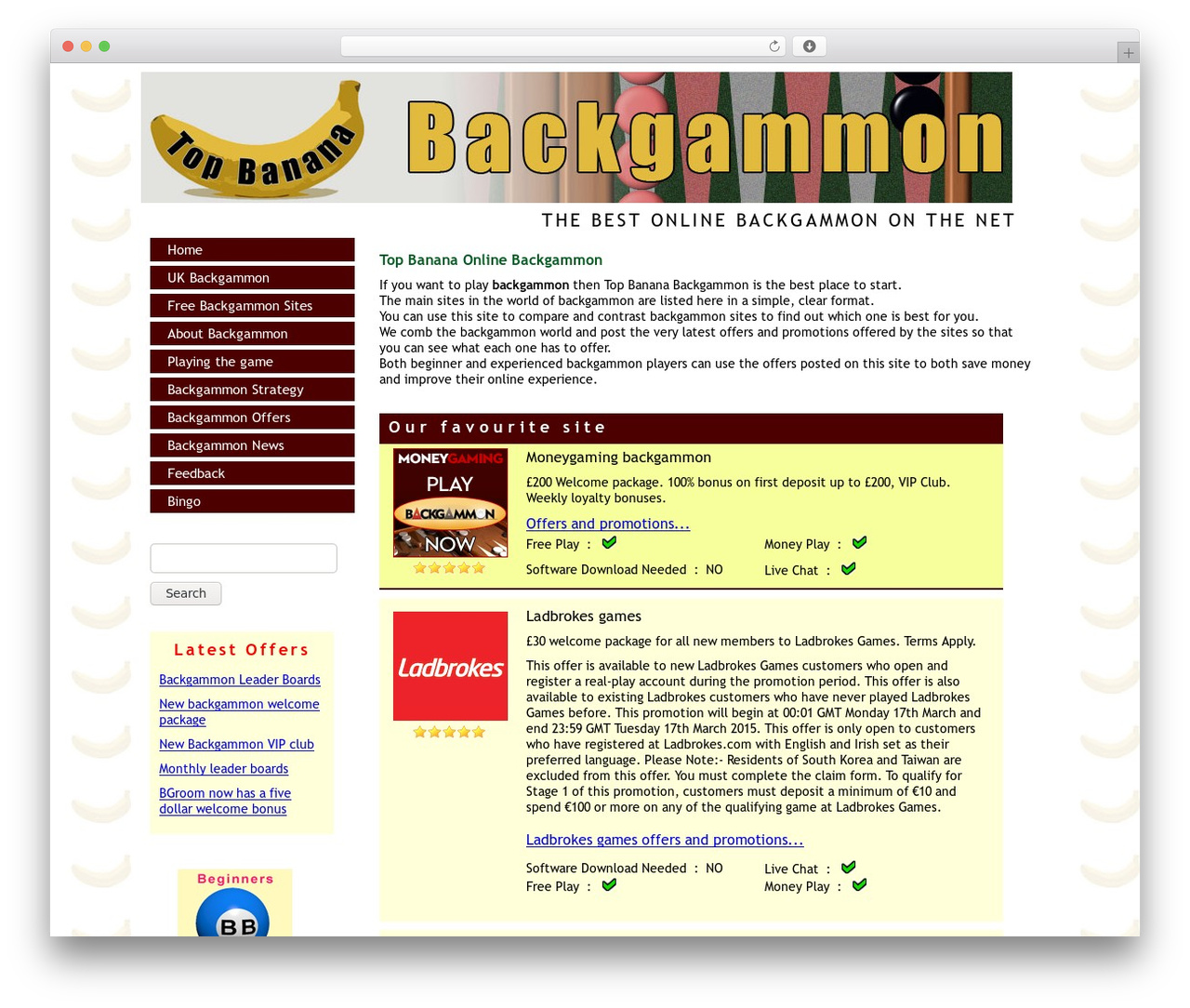 Theme WordPress TBB Theme One - topbananabackgammon.co.uk Theme WordPress TBB Theme One - topbananabackgammon.co.uk