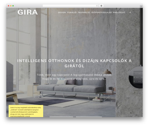 tur theme WordPress - gira.hu