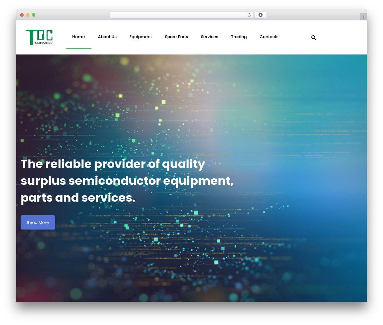 WordPress theme Setech - toctechnology.com