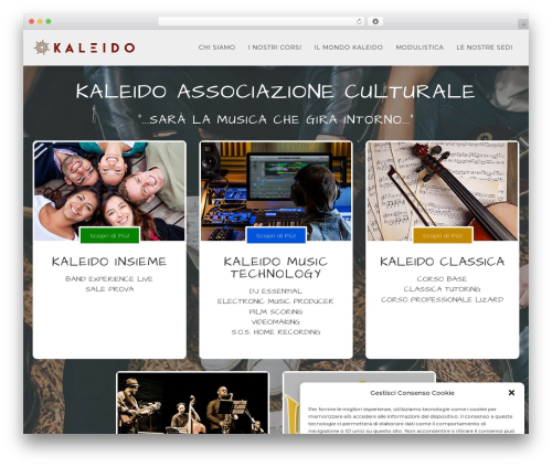 Fresh framework WordPress plugin - kaleidocultura.com