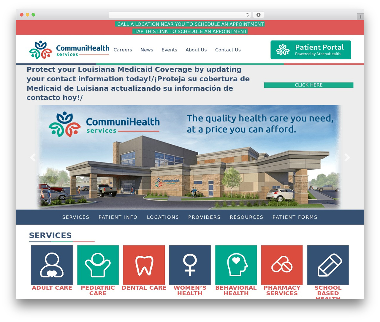 Beaver Builder Theme WordPress theme - communihealth.org