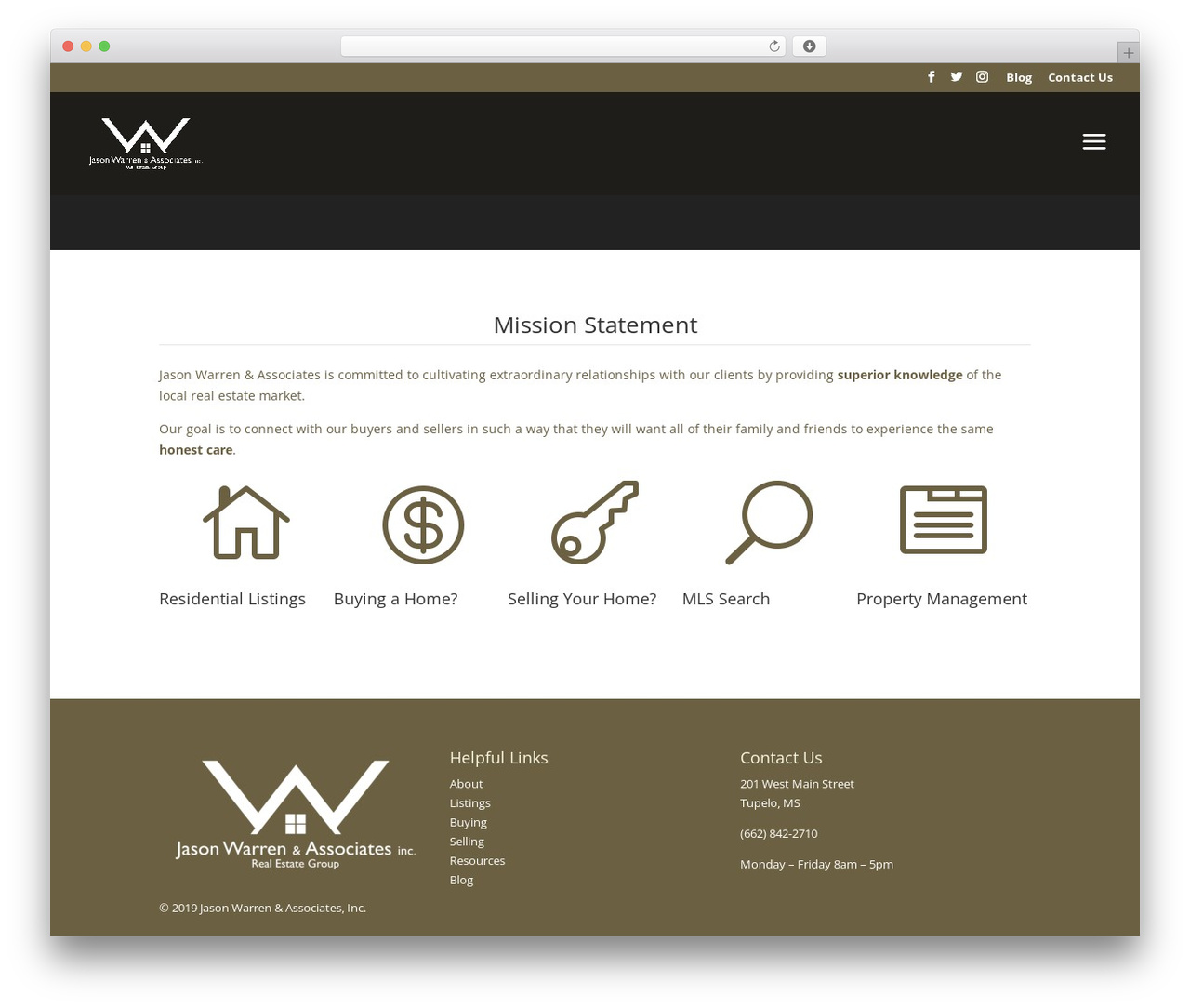 Divi Child WordPress theme - jasonwarrentupelo.com