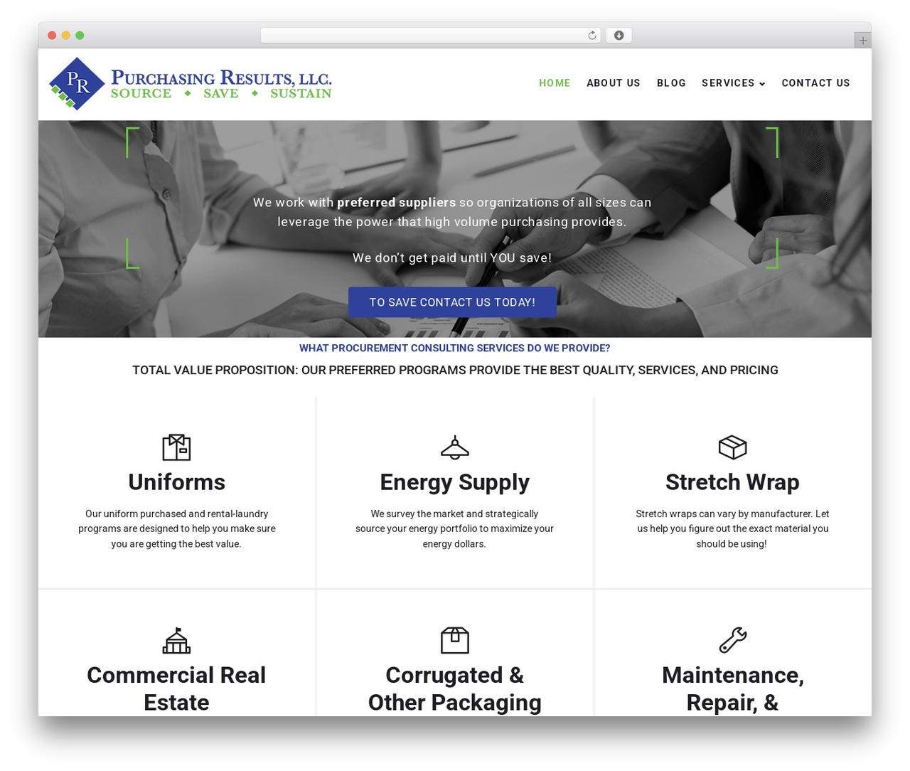 Easyaudit theme WordPress - purchasingresults.com