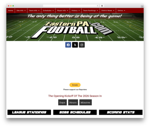Bookmarkify WordPress plugin - easternpafootball.com