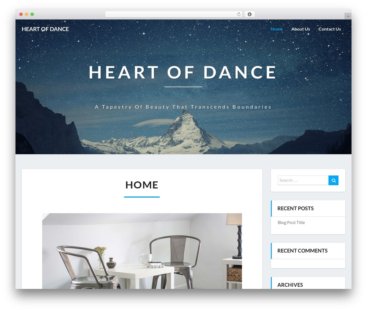 Lighthouse WordPress theme - heartofdance.org Lighthouse WordPress theme - heartofdance.org