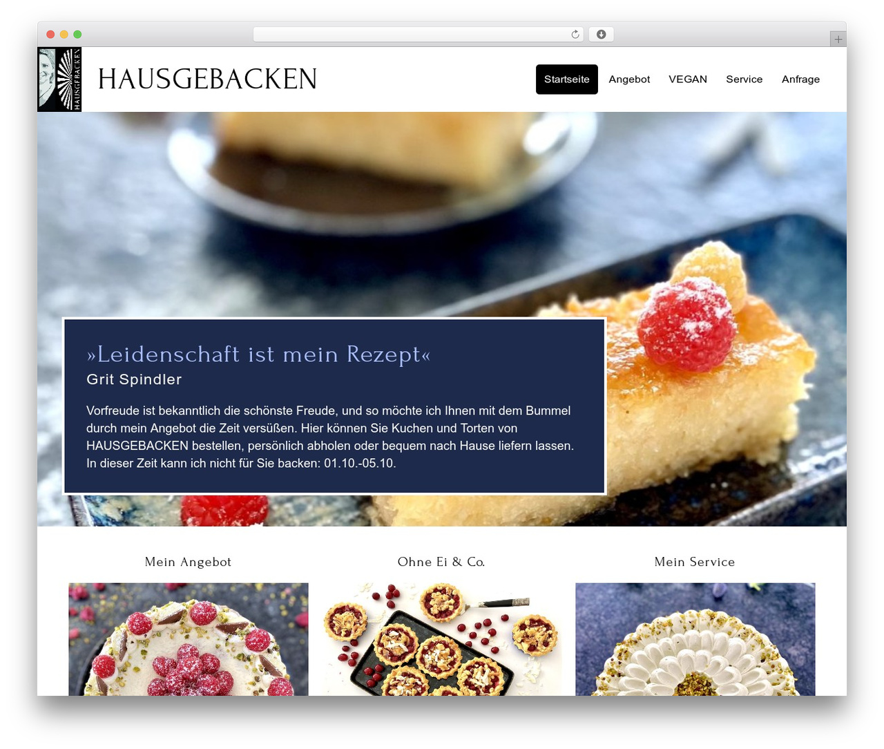 mnmlwp WordPress theme - hausgebacken.de