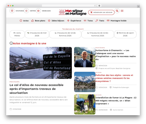 MSEM WordPress theme - www.mon-sejour-en-montagne.com