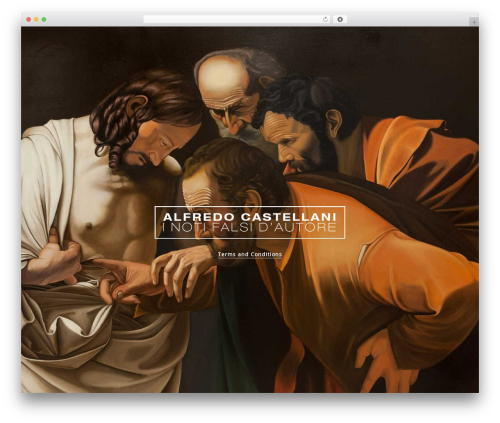 Superba WordPress website theme - alfredocastellani.com