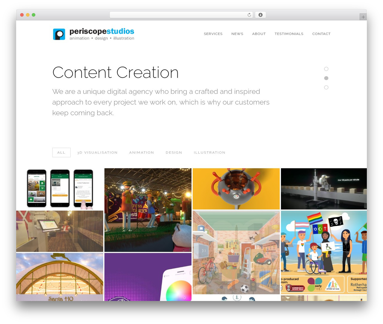 Theme WordPress GridStack - periscopestudios.co.uk