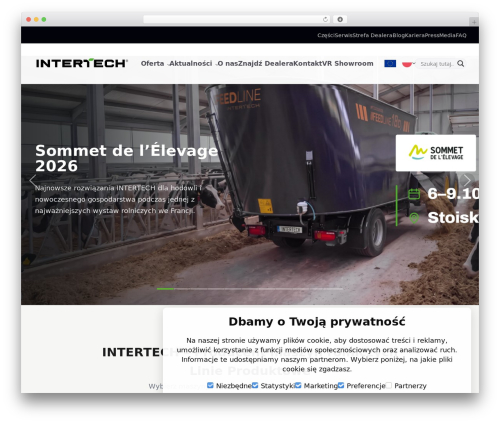 Theme WordPress InterTech - intertech-agro.pl