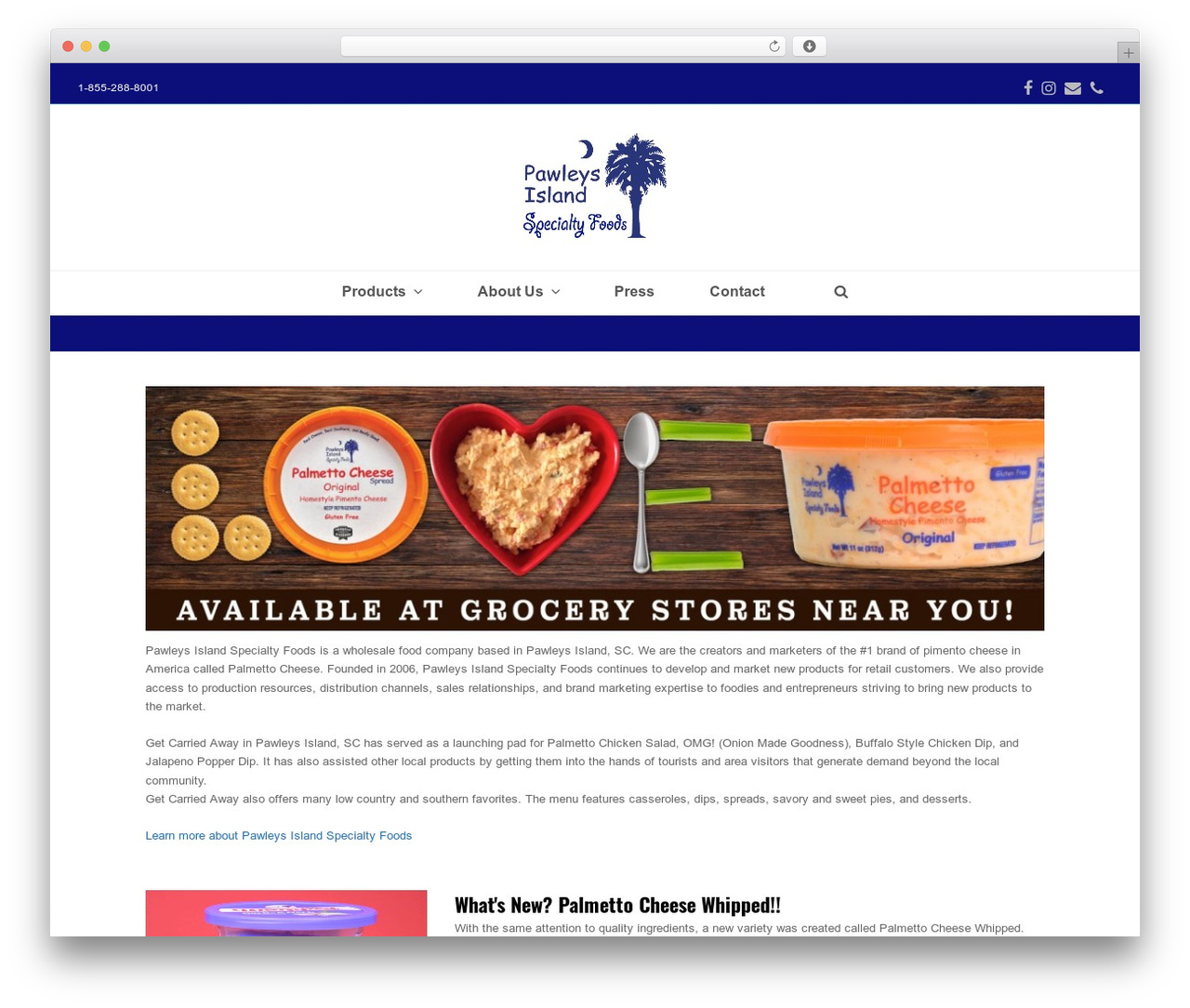 Total theme WordPress - pawleysfoods.com