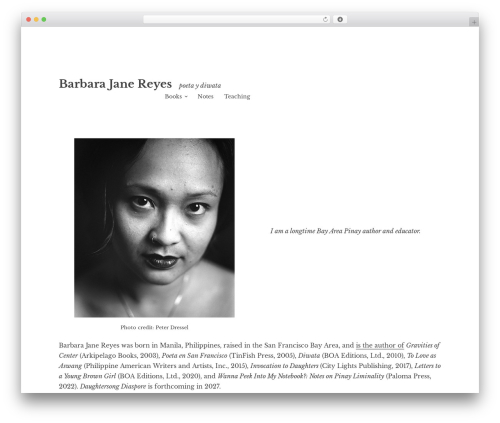 WordPress theme Libre - barbarajanereyes.com