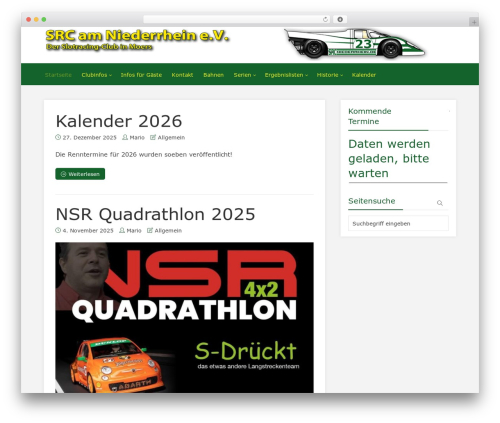 Termin kalender WordPress plugin - src-niederrhein.de