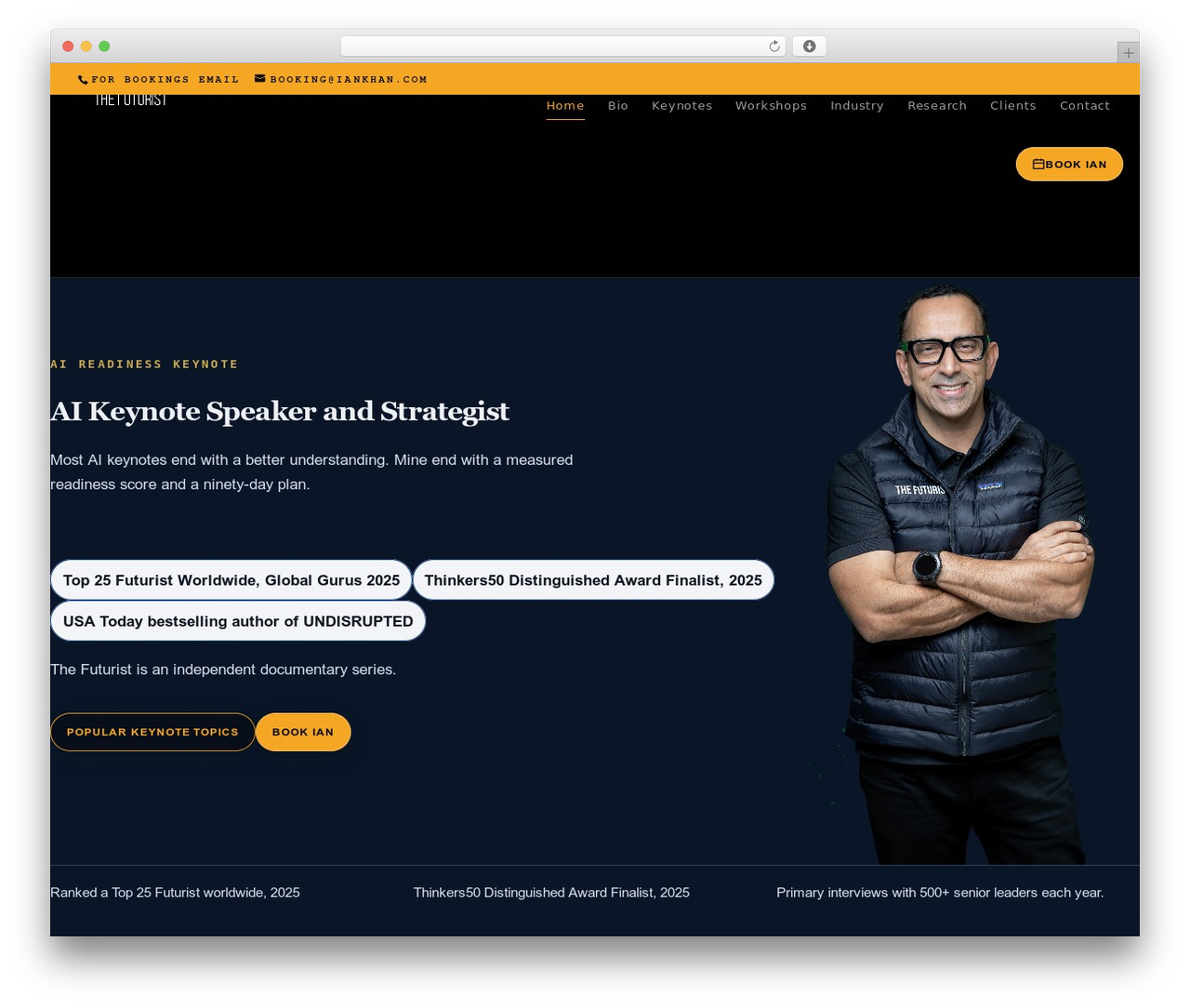 WordPress theme Divi - iankhan.com