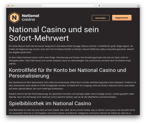 Idev seo WordPress plugin - nationalcasinoreview.com
