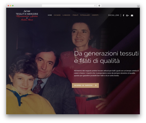 WordPress theme Trendy - michelonalbertotessuti.it