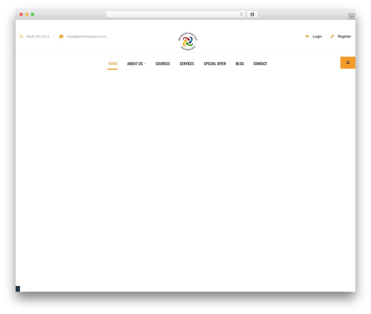 WordPress website theme smartlearning - bxtechniques.com