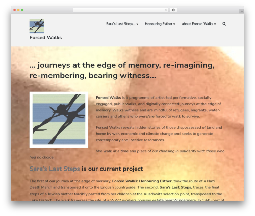 Atomic Blocks WP theme - forcedwalks.co.uk