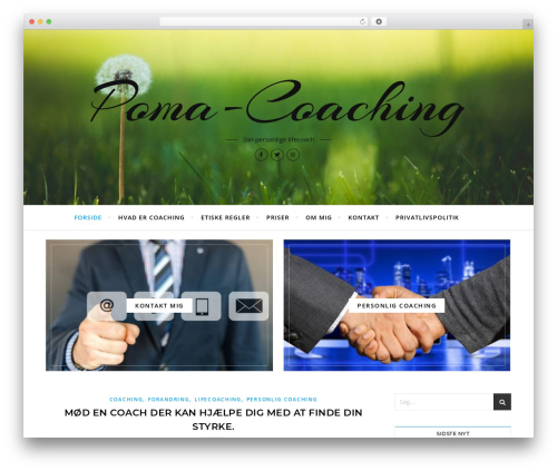 Bard WordPress theme - poma-coaching.dk