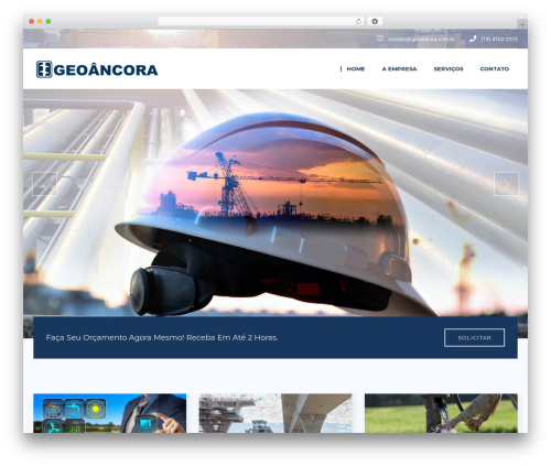 BuildPlus WordPress theme - geoancora.com