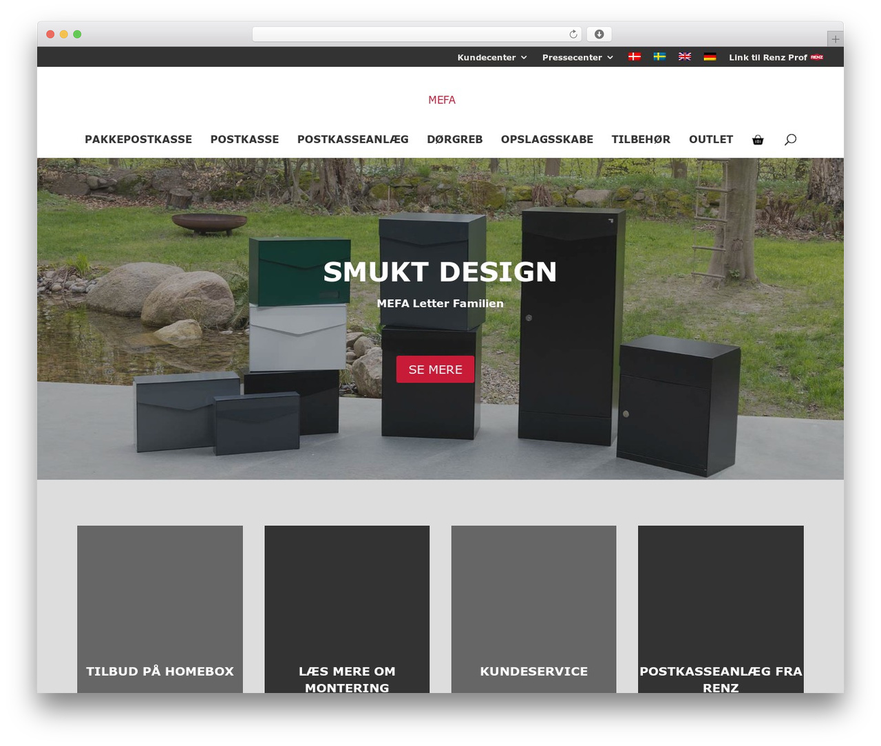 Divi WordPress theme - me-fa.dk