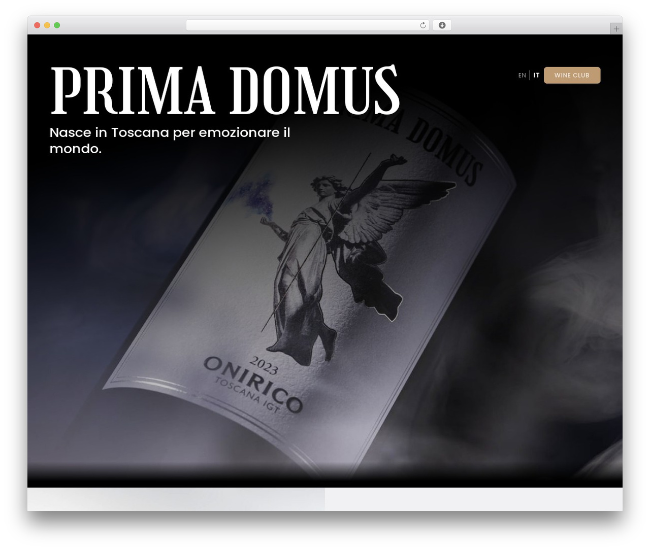 GlocalTheme WordPress theme - primadomuswines.com