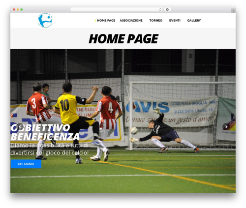 Klippe WordPress website theme - campinodelprete.com