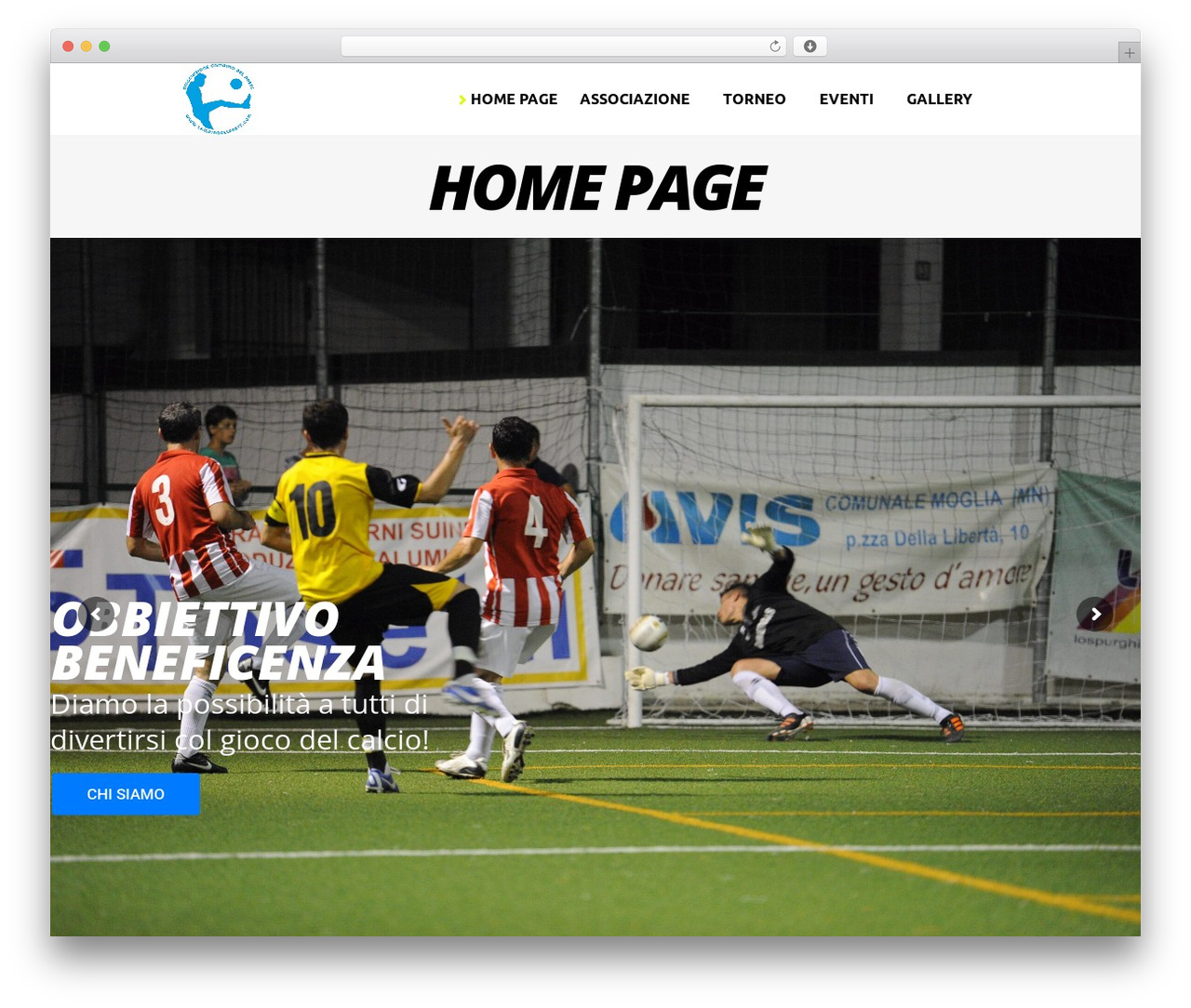 Klippe WordPress website theme - campinodelprete.com
