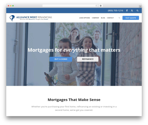leadPress WordPress theme - alliancewestfinancial.com