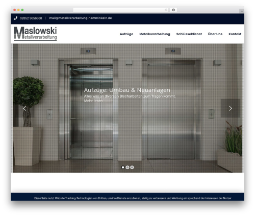 metron WordPress theme - metallverarbeitung-hamminkeln.de
