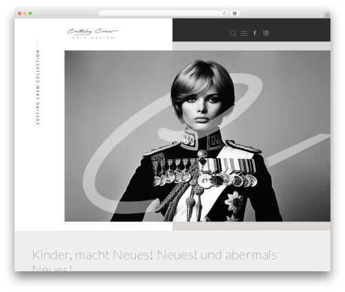 MIA WordPress theme - cutting-crew.net
