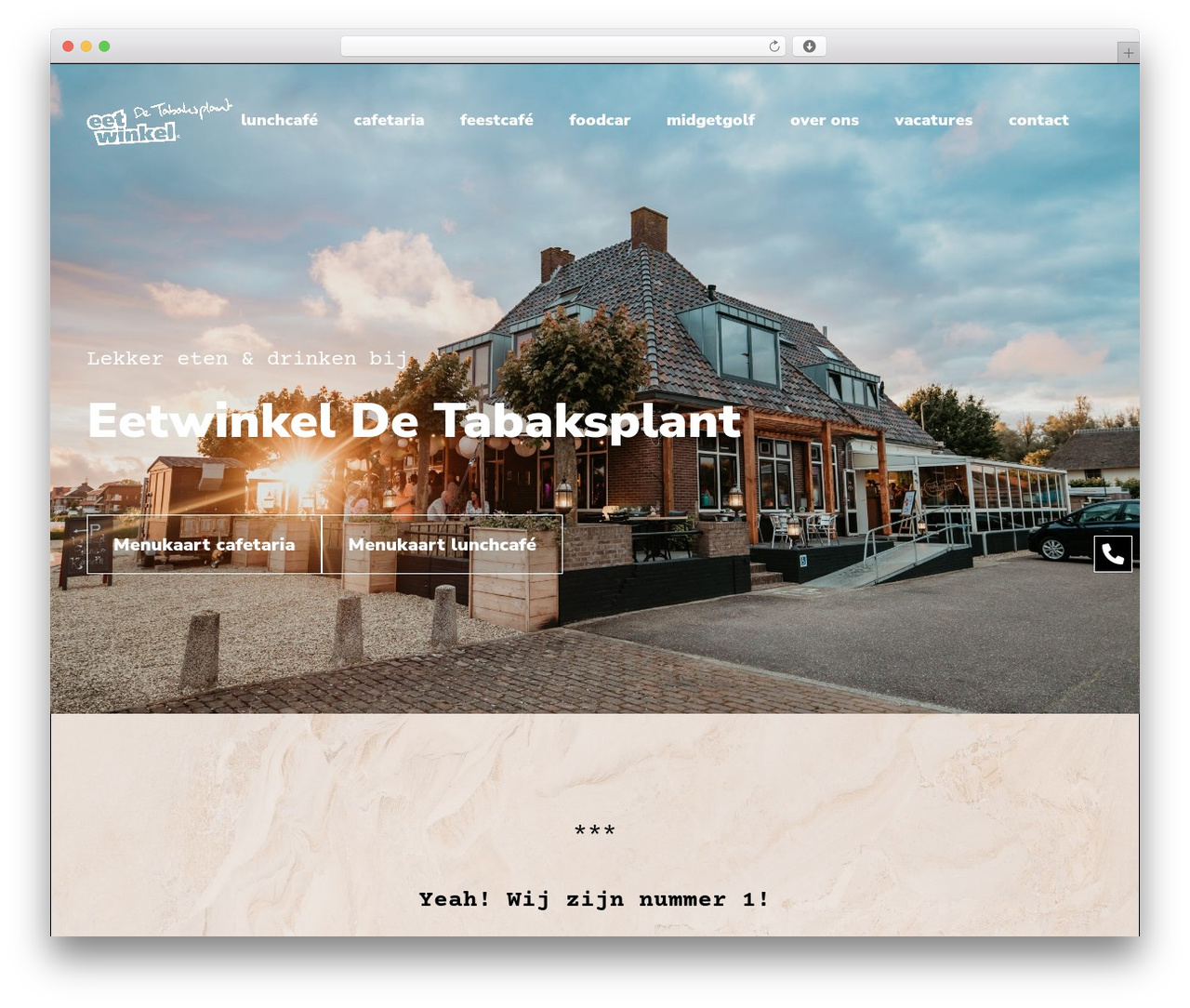 Prode Theme WordPress theme design - eetwinkeldetabaksplant.nl Prode Theme WordPress theme design - eetwinkeldetabaksplant.nl