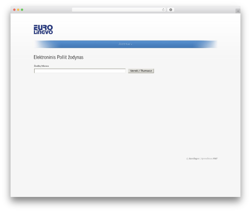 SimplePress WP theme - vertejubiuras.lt