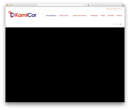 Theme WordPress DynamiX - kamicor.pl