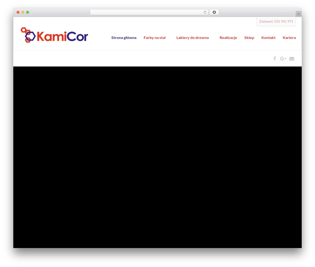 Theme WordPress DynamiX - kamicor.pl