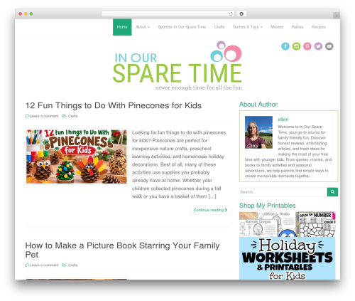 Sheknows infuse WordPress plugin - in-our-spare-time.com