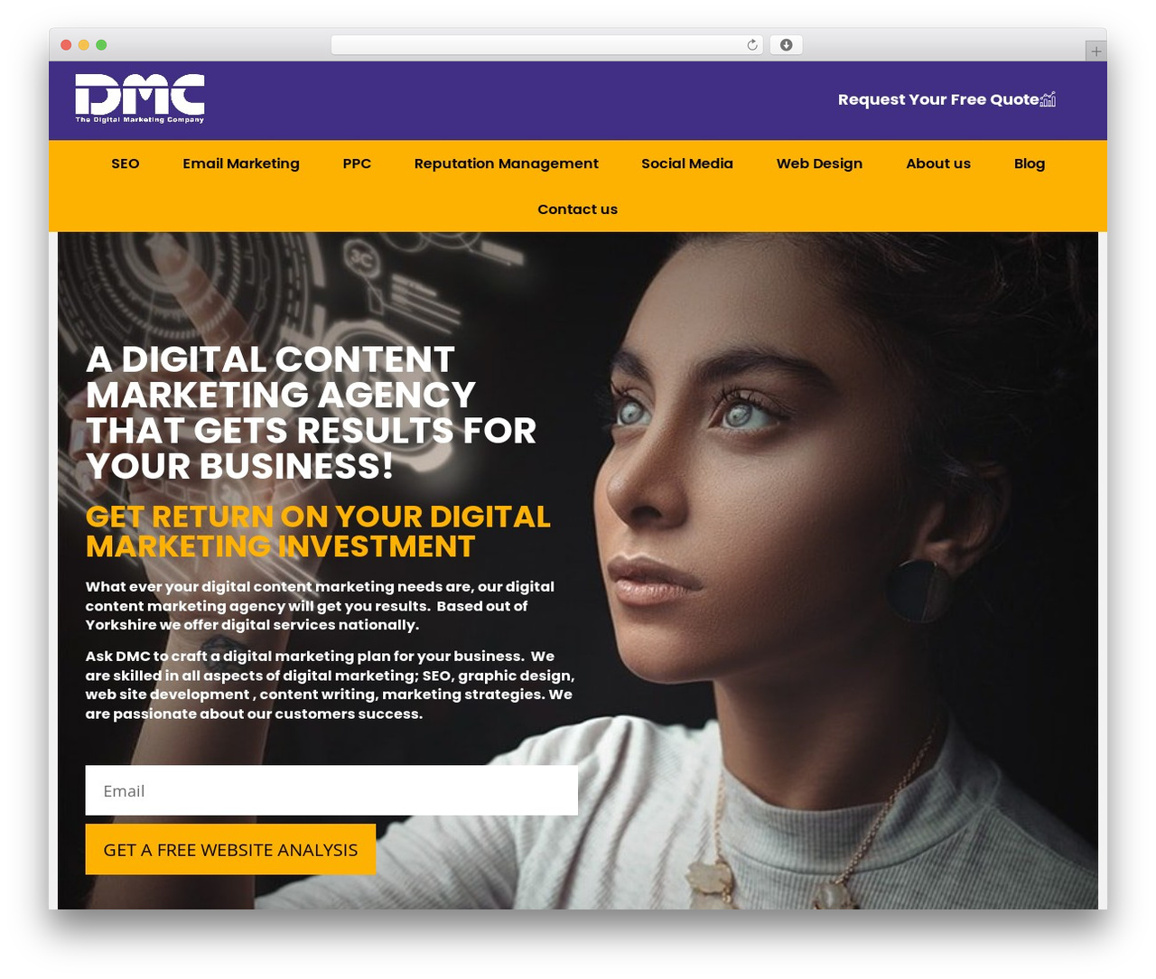 WordPress theme DMC - the-digital-marketing-company.com WordPress theme DMC - the-digital-marketing-company.com