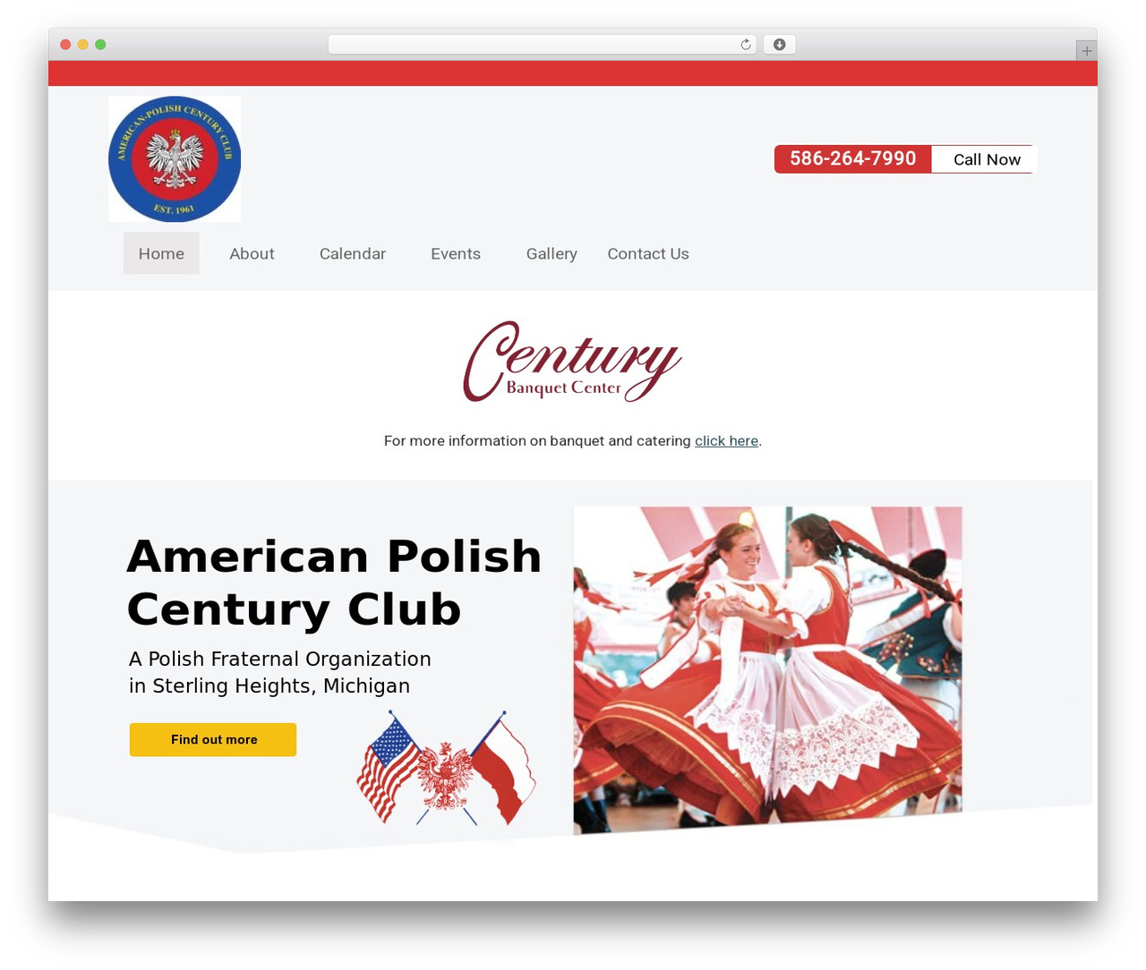 WordPress theme Extreme Theme - american-polishcenturyclub.com