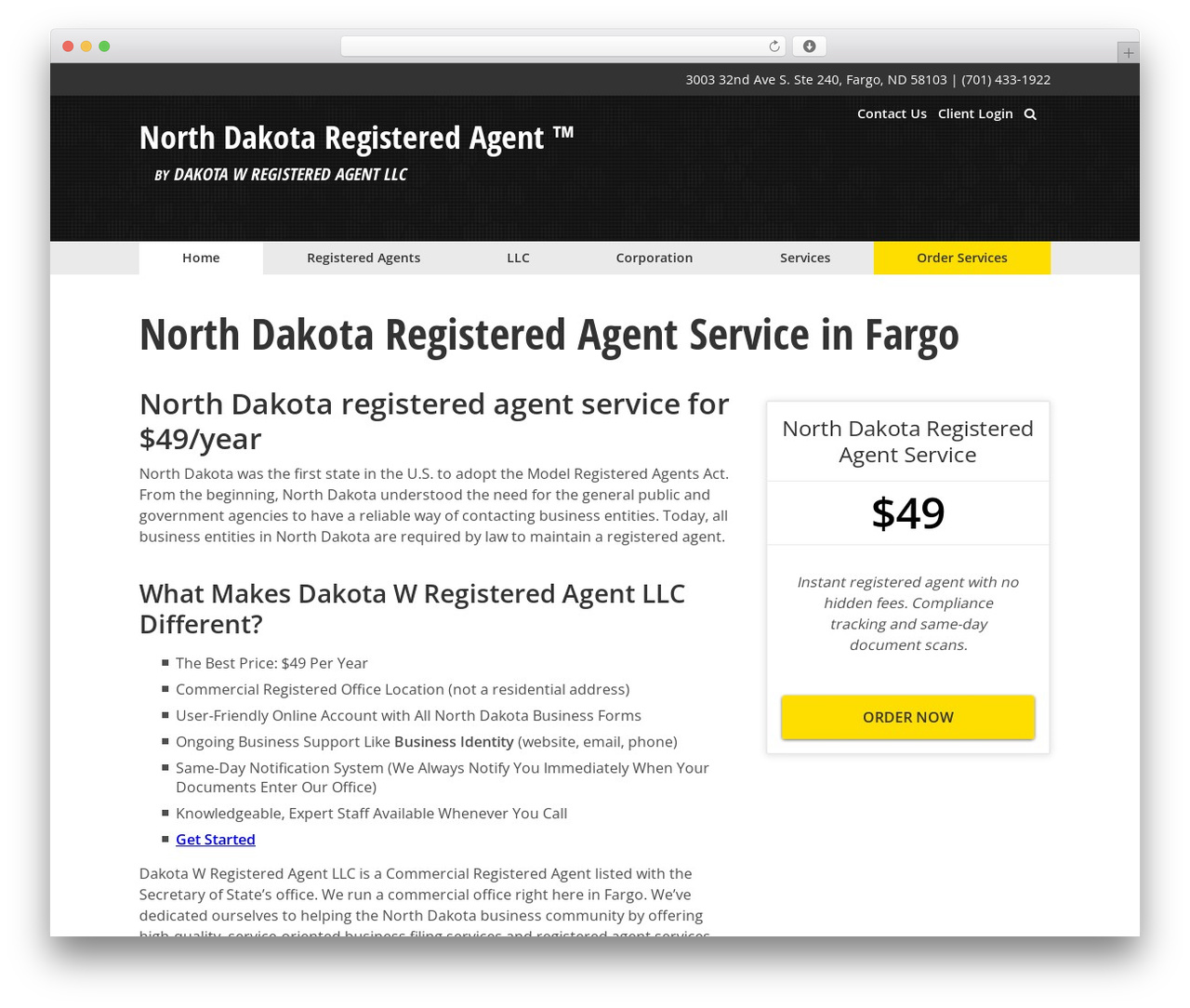 WordPress theme The Theme - northdakotaregisteredagent.net