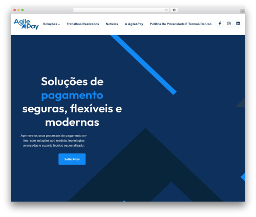 WordPress theme Xlab - agile4pay.com