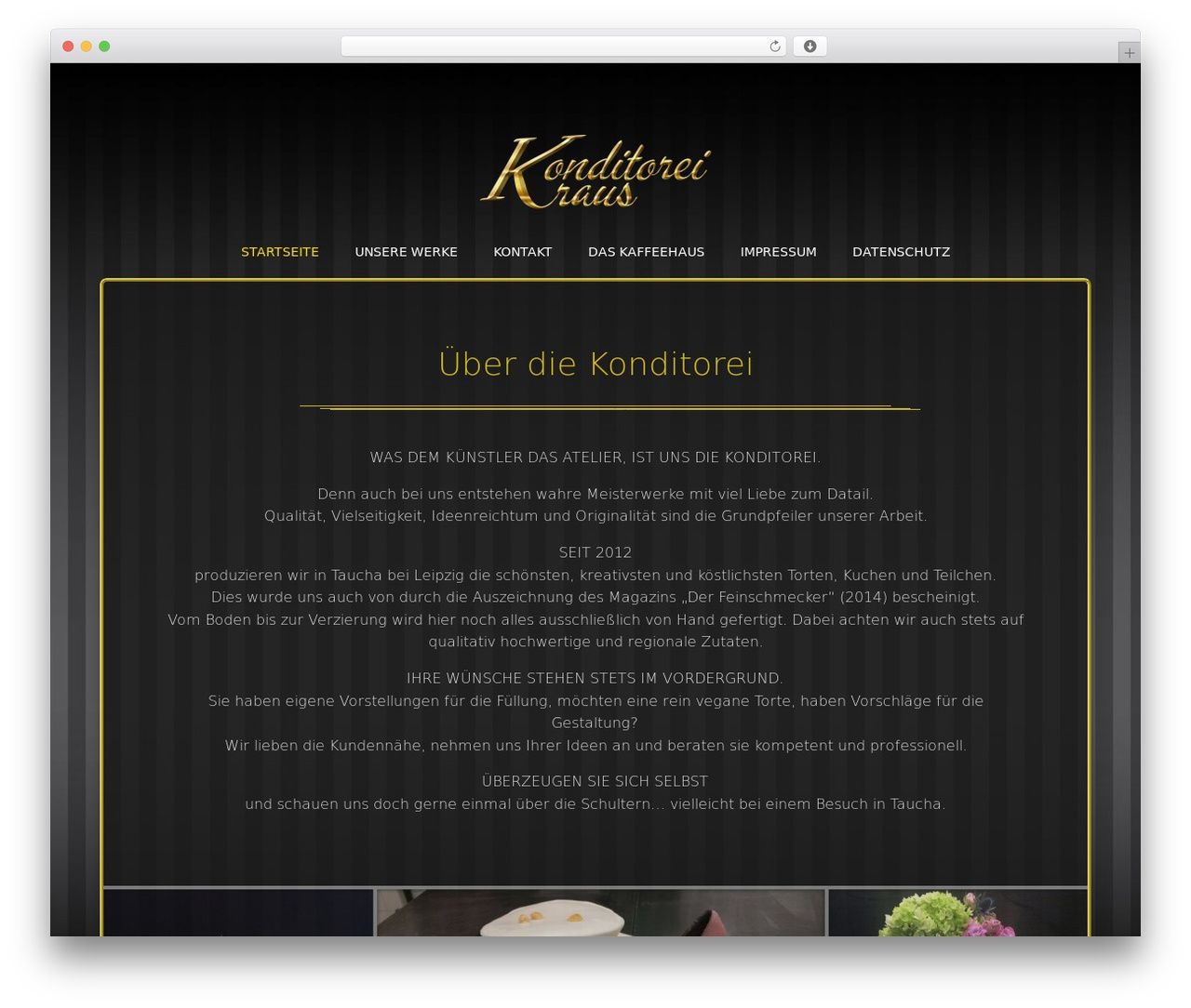 WordPress website theme Perfetta - konditorei-kraus.de WordPress website theme Perfetta - konditorei-kraus.de