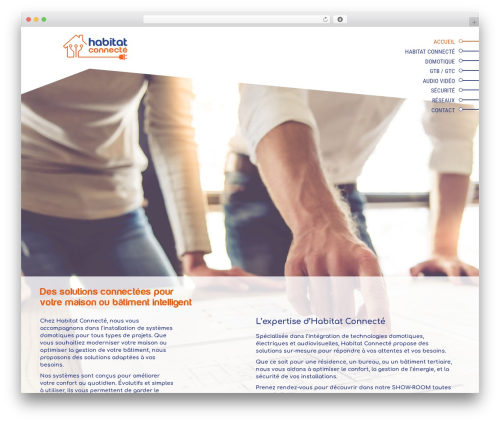 C2Web Framework WordPress theme - habitat-connecte.net