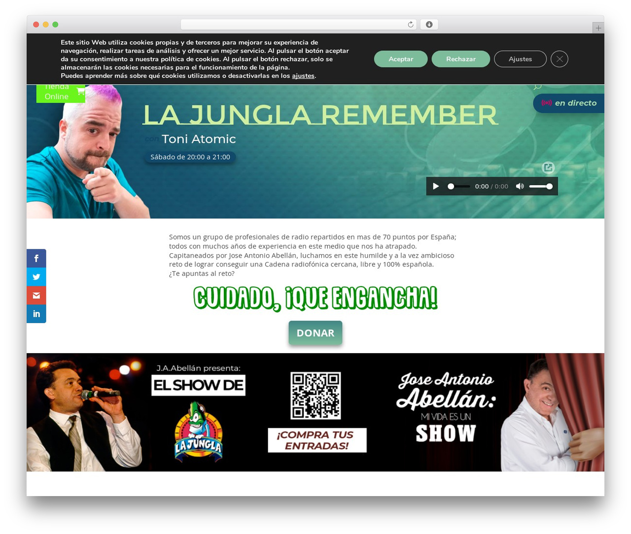 La Jungla WordPress theme - lajunglaradio.com La Jungla WordPress theme - lajunglaradio.com